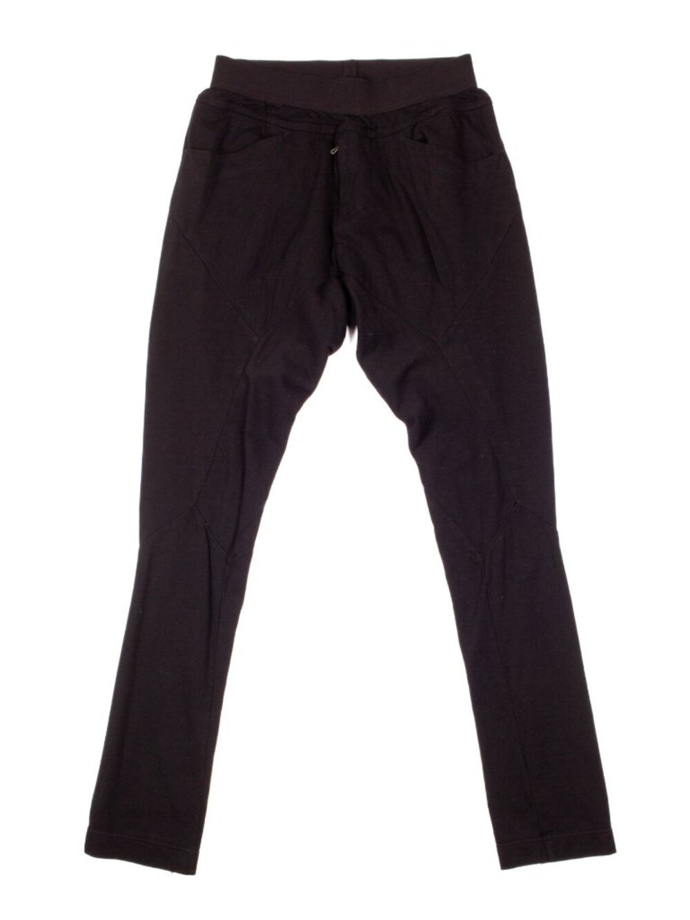 JULIUS SS15 PRISM Black Cotton Blend Slim Fit Joggers Sweatpants Sz 3